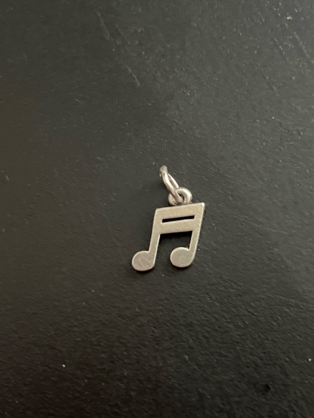 James Avery Silver Music Note Charm